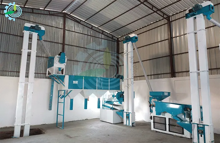 Multipurpose Seeds Cleaning Plant